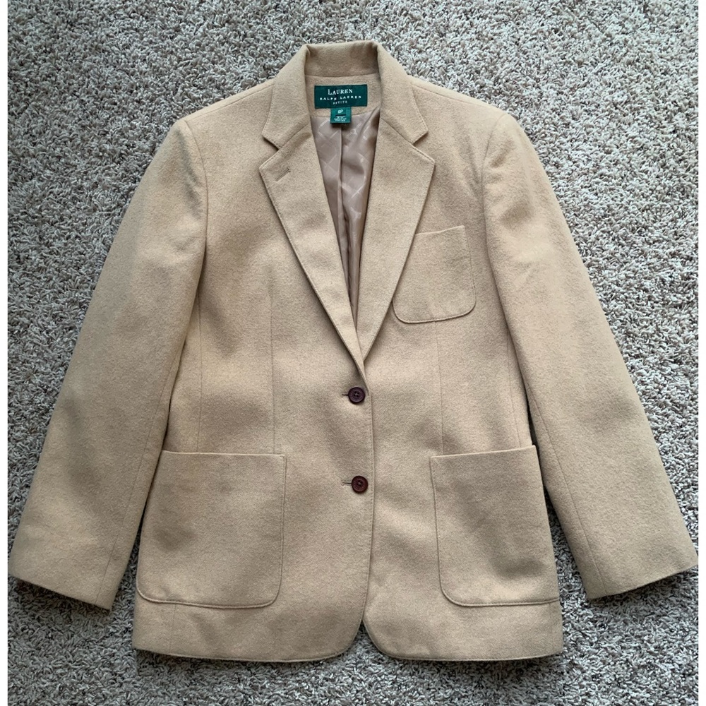 Lauren Ralph Lauren Tan Blazer